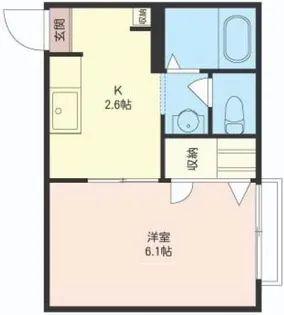 グランシード滝野川【1階】の間取り