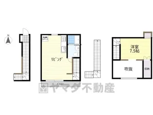 サザンテラスB【2階】の間取り