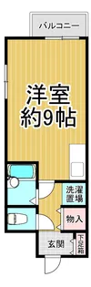 ダンディライオン宝塚【3階】の間取り