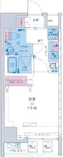 ジェノヴィア上野IIスカイガーデン【6階】の間取り