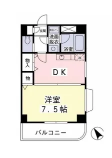 アート・フルベイシス【2階】の間取り
