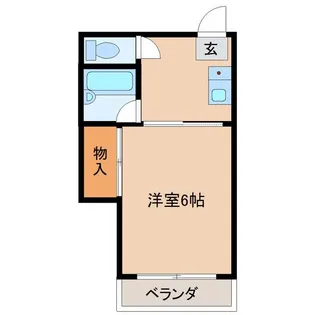 オールウェイズ平井【3階】の間取り