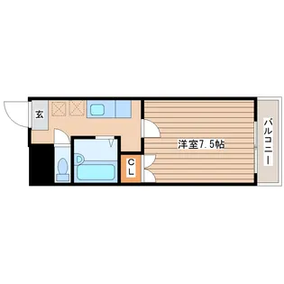 Cadog Lily【2階】の間取り