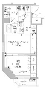 セジョリ墨田EASTIII【4階】の間取り