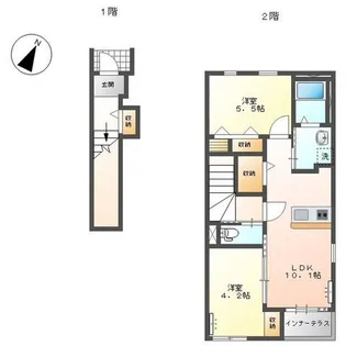 リアン・V【2階】の間取り