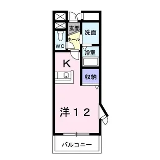 インペリアルA【2階】の間取り