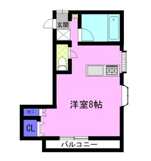 カーサ・マ・モールIII 2号棟【2階】の間取り