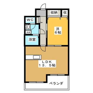 ローズグロウマンション【3階】の間取り
