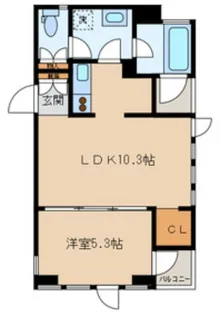 アドレー渋谷本町アネックス【1階】の間取り