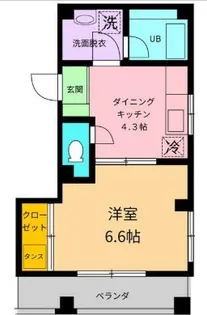 笹倉ビル【2階】の間取り