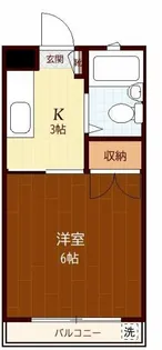カーサ茜No.3【3階】の間取り