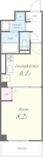 CONFORT NISHIHIRO【2階】の間取り