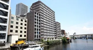 東京都港区芝浦4【マンション】の外観