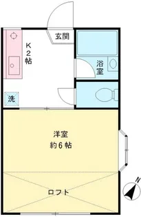 モアハイネス【1階】の間取り