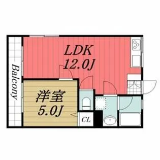 ベルハイツ【2階】の間取り