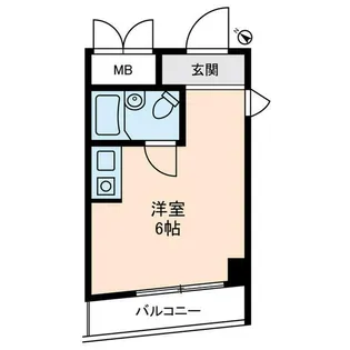コスミックビル【4階】の間取り
