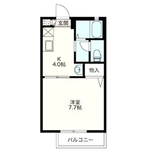 コンフォール・マ・メゾンB【2階】の間取り