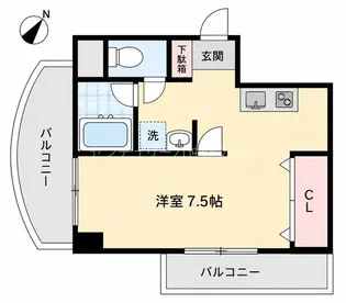 宮下ビル【3階】の間取り