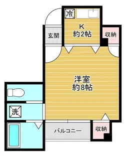 マリーナタカケンビルNO.6【2階】の間取り