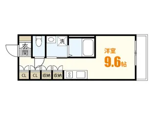 ジェイドヒュッゲ【1階】の間取り