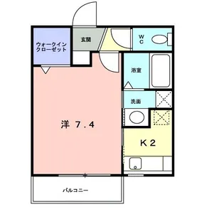 グローレジデンス【1階】の間取り