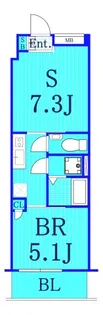ベイヒルズ【2階】の間取り