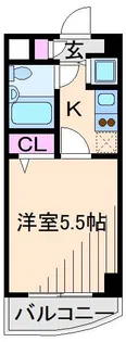 ワコーレ綱島II【3階】の間取り