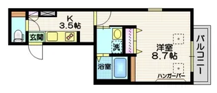 Comfort 東矢口【3階】の間取り