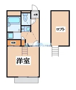 レオパレストミー【2階】の間取り
