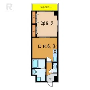 SOUTH【2階】の間取り