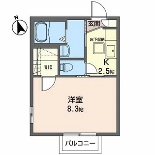 SUN SHINE V【1階】の間取り