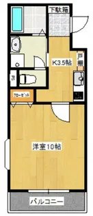 カサグランデII【1階】の間取り