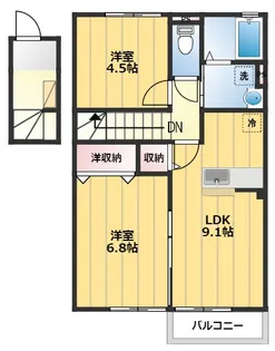 マッティーノN【2階】の間取り