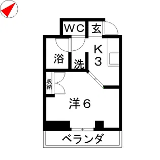 桑原ビル【3階】の間取り