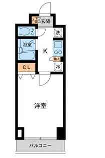 Cassia Kawasaki Residence【5階】の間取り