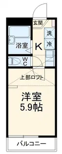 ル・フュテュール【2階】の間取り