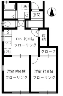 ソレイユ久が原【1階】の間取り