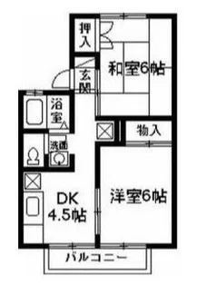 テンシティー【1階】の間取り