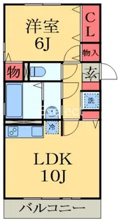 オークコート【3階】の間取り