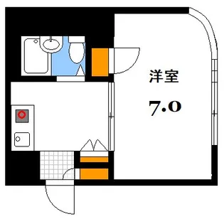 メイク第2ビル【2階】の間取り