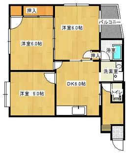 A&Tビル【6階】の間取り