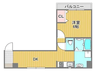 ラ・ハレマリエ【1階】の間取り