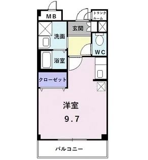 エレガント【1階】の間取り