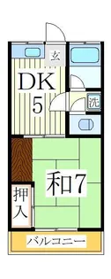 コーポ田原【2階】の間取り