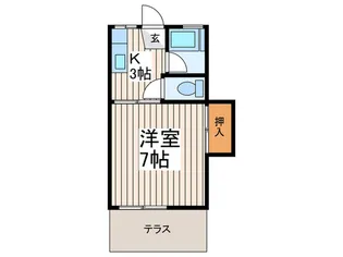 アトリエ5-A棟の間取り