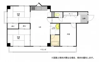 サンヒルズ戸坂壱番館【2階】の間取り