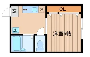CASAあおば【2階】の間取り