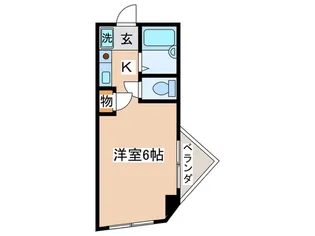 モ-ドAOKI【4階】の間取り