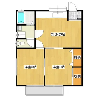 サンライフ丸山【2階】の間取り