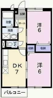 シャルマンK【2階】の間取り